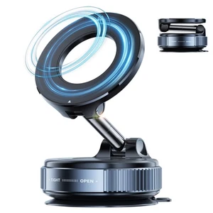 Suction Cup Phone Mount,Vacuum Magnetic Phone Holder for Car,360 Adjustable V... - Picture 1 of 7