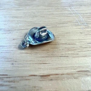 Cowboyhut 925 Sterling Silber Anhänger - Bild 1 von 4