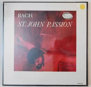 SCHERCHEN Bach Johannespassion WESTMINSTER 3 LP BOX XWN 3319 noch VERSIEGELT mono # - Bild 1 von 4