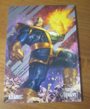 Fleer Ultra Avengers # 76 THANOS  Marvel 2022 ZN4