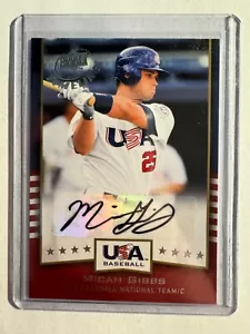 K191,123 - 2008 Upper Deck Timeline Team USA Signatures #MG Micah GIbbs Auto - Picture 1 of 1