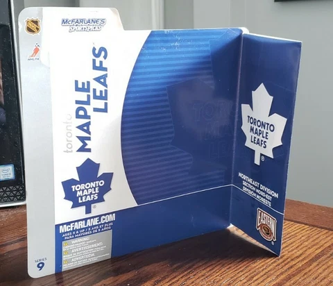 McFarlane NHL Accessories: Mats Sundin Clamshell Packaging Card ~ Maple Leafs Cover