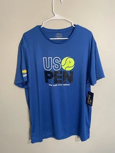 Polo Ralph Lauren US Open Shirt Men’s XXL Blue Tennis Performance NYC New York - Picture 1 of 11