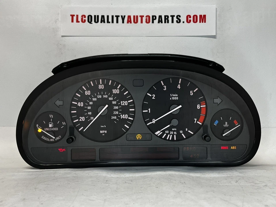 Приборная панель 1999-2001 BMW E38 740i 740iL 750iL *только запчасти/ремонт* - Изображение 1 из 4