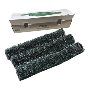 Department 56 Village Accessories Flexible Sisal Hedges Set of 3 w box 52596 - Picture 1 of 3