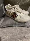Women?S Size 37/ Guccis Sneakers/ Ace Embroidered Love 