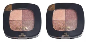 2x L'OREAL Colour Riche POCKET PALETTE Eye Shadow ~ 106 BOUDOIR CHARME Lot of 2 - Picture 1 of 1