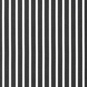 Black and White Striped Upholstery Fabric. Sunbrella Fabric Shore Classic 58033. - Picture 1 of 8