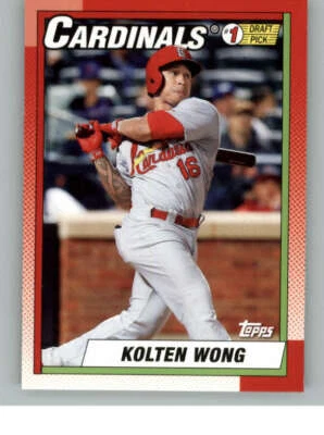 2015 Topps Archives '90 Topps #1 Draft Picks #90DPIKW Kolten Wong (ref 137883) - Image 1 of 2