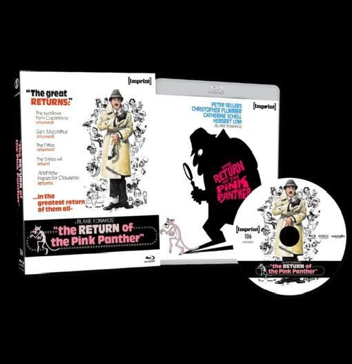 The Return Of The Pink Panther (imprint)  (BLU RAY) Region free -sealed - Image 1 of 1