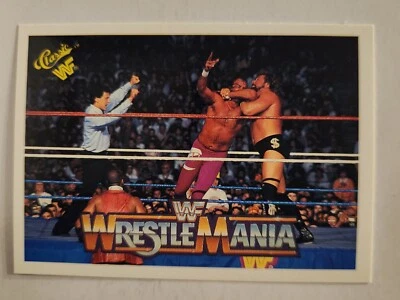 1990 Classic WWF - The History of Wrestlemania #114 TED DIBIASE / JAKE ROBERTS - Image 1 of 2