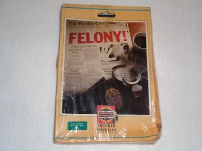Felony! Thunder Mountain Commodore 64/128 Rare Mystery 1984 Sealed Game - Image 1 of 4