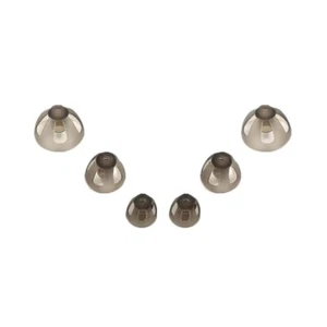 Hearing Aid Domes Smoky Gray Tips Ear Pieces Comfortable for Open Fit BTE Sou... - Picture 1 of 8