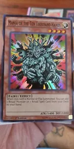 Yugioh Manju Of The Ten Thousand Hands THSF-EN033 Super Rare Unlimited M/NM - Picture 1 of 1