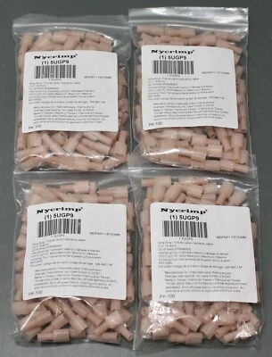 (400) Power First Male Disconnect 5UGP9, 22 - 16 AWG, Crimp Connection, Nylon - Image 1 of 4