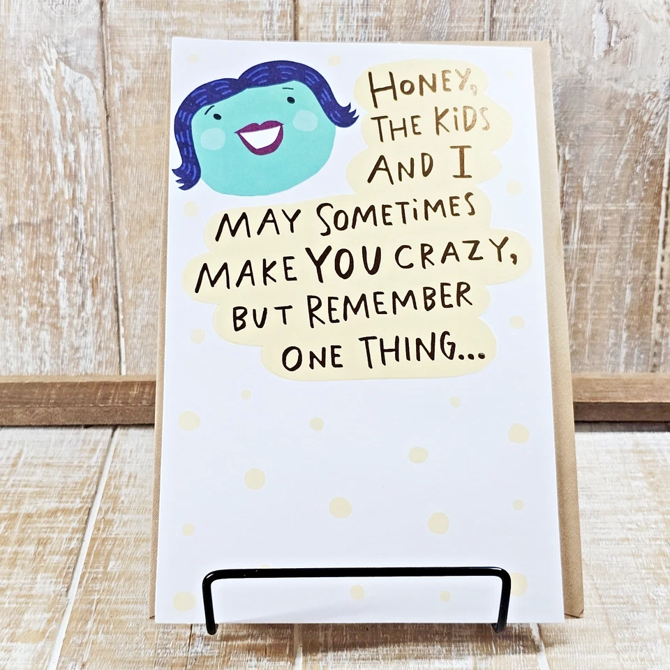 American Greetings Father's Day Card For Husband Crazy Funny Humor - Image 1 of 4