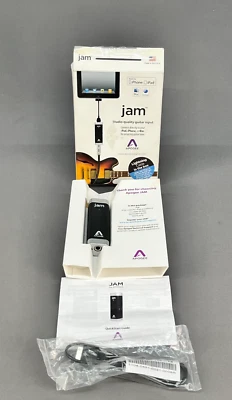 New Apogee Jam Studio Quality Guitar Input for iPad, Iphone, or MAC (2E) - Image 1 of 4