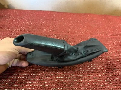 BMW E90 E92 MTECH EMERGENCY BRAKE RELEASE HANDLE COVER LEATHER BLACK OEM 116MK - Image 1 of 4