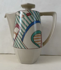 DE COLECCIÓN * ROSENTHAL DOROTHY HAFNER ¿NEW WAVE? JARRA DE 9"" CON TAPA * RARA - Imagen 1 de 5