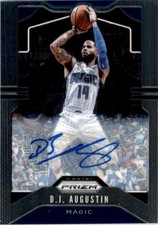 2019-20 Panini Prizm Signatures #197 D.J. Augustin Autograph