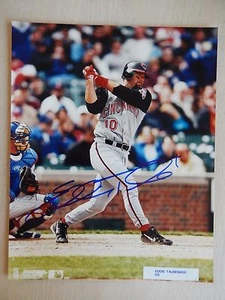 Eddie Taubensee handsigniertes 8" x 10" Foto - Bild 1 von 2