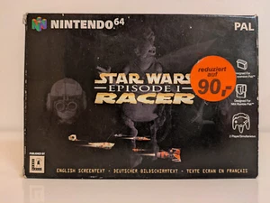 Star Wars Episode 1 Racer – Nintendo 64 (N64) – PAL – LucasArts – getestet - OVP - Bild 1 von 7