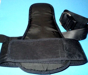 Bandeja de transporte con correa abdominal de velcro, almohadilla para la espalda, correa tensora para botellas, §58 - Imagen 1 de 3