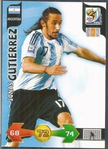 PANINI WORLD CUP SOUTH AFRICA 2010 ADRENALYN XL - ARGENTINIEN - JONAS GUTIERREZ - Bild 1 von 1