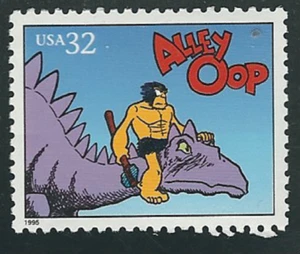 Scott #3000-n... 32 Cent....Comics...Alley Oop ...4 Stamps - Picture 1 of 1