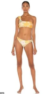 Zimmermann Amelie Bow Bikini Set | Amber Garden Floral, One Shoulder $550 RRP - Picture 1 of 5