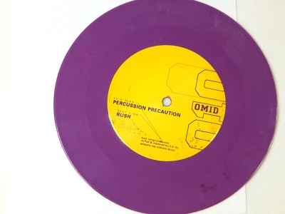 RARE SUB-LEVEL 45 RECORD Percussion Precaution RUSH VINYL HIP HOP ELECTRONIC VG+ - Image 1 of 4