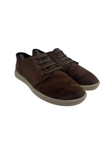 Merrell Espresso Brown Suede Shoes Slip On No Tie Laces Anti Fatigue Insole Sz 9 - Picture 1 of 15