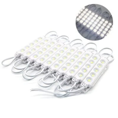  20pcs 5730 SMD 5leds Injection LED Module Waterproof Tape White Light DC 12V - Image 1 of 4