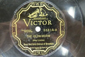 Jungen- und Mädchenchor von Brooklyn - VICTOR 35814 - Der leuchtende Wurm & Frühling - Bild 1 von 4