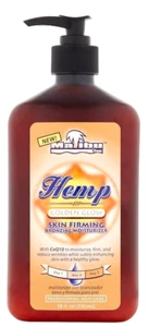 Malibu Tan Hemp GOLDEN GLOW Bronzing Moisturizer with Skin Firming 18 oz - Picture 1 of 5