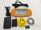 Sony PSP 2000 System w/Charger  Orange color Region Free Custom w/Battery