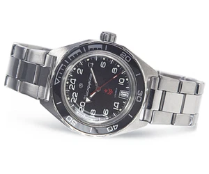 Vostok Komandirskie 650541 24-Hour Mechanical Automatic Watch - Picture 1 of 8