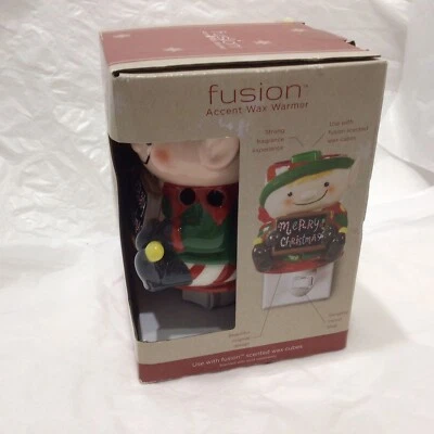 Calentador de cera Fusion DUNKIN ELF calentador enchufable de cerámica / nuevo con caja Navidad Foto 1 de 4