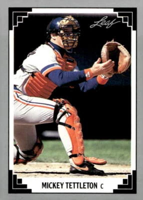 1991 Leaf #322 Mickey Tettleton - Image 1 of 2