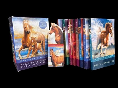 Marguerite Henry Stable of Classics 8-Book Paperback Box Set Horse-Lovers~Read - Image 1 of 4