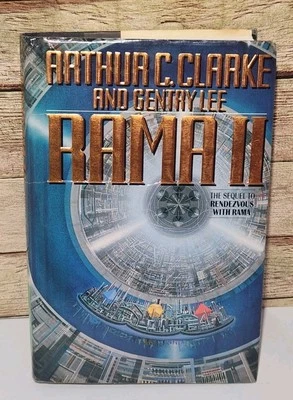 Gentry Lee Signed Rama II The Sequel to Rendezvous with Rama HC Arthur C. Clarke - Image 1 of 4