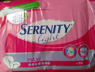 120 Serenity Light Lady Maxi  (7 Gocce) 4 confezioni da 30 Pz  - Immagine 1 di 2