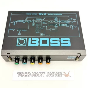 Boss RRV-10 Vintage Digital Reverb Guitar Effects Half Rack From Japan #0042 - Picture 1 of 14