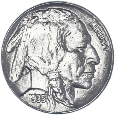 1935 (P) Buffalo Nickel BU US Coin See Pics H615 - Image 1 of 3