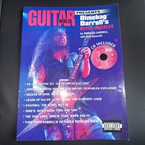 Guitar World Pantera Dimebag Darrell's Riffer Madness: Book & Audio CD - Picture 1 of 4