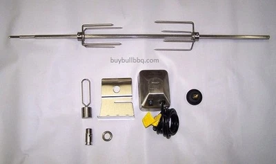 KIT ASADOR BULL BBQ 38 PULGADAS 5 QUEMADORES BRAHMA #56000 - SPIT Foto 1 de 4
