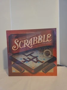 Scrabble Deluxe Turntable Board Game, 2001 Edition Parker Brothers, unopened - Picture 1 of 10