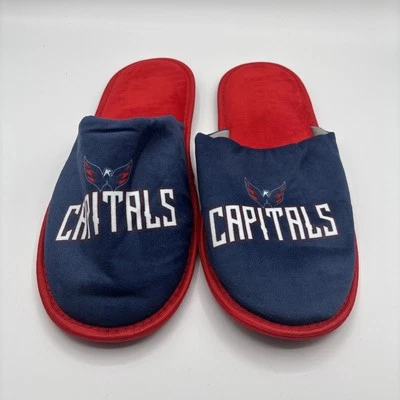 Foco Washington Capitals Hockey Team Slippers Men's Size Large (11-12) - Image 1 of 4