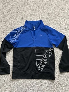 Adidas Boys Track Jacket Size 10/12 - Picture 1 of 4