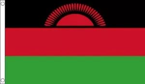 3’ x 2’ MALAWI FLAG Red Sun The Independence Malawian Flag Africa African Flags - Picture 1 of 1